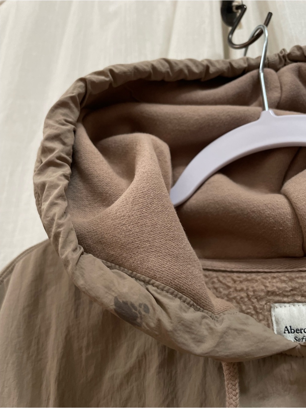 2 Abercrombie soft AF cropped hoodie s - Picture 11 of 14